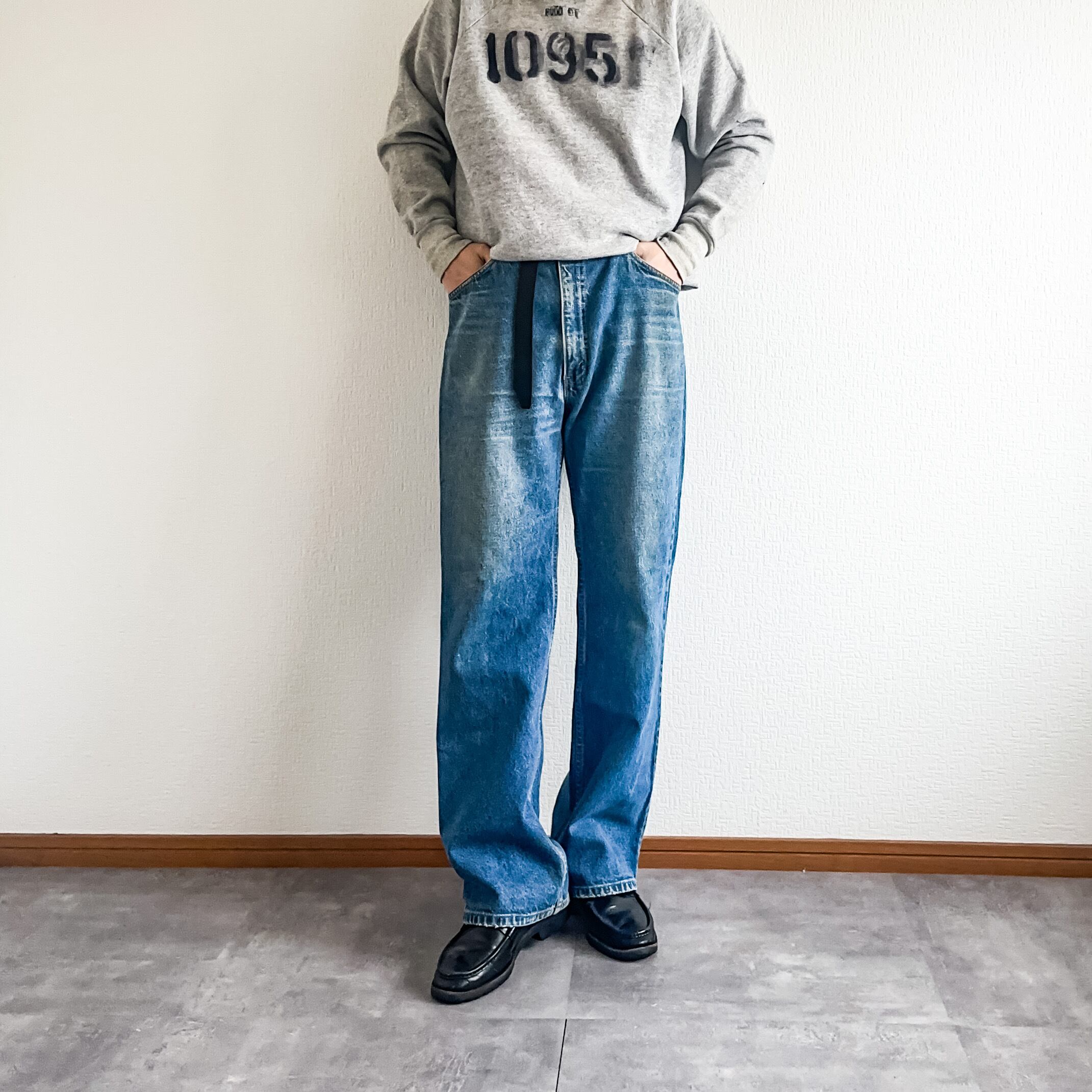 1990's Levi's 517 orange tab flare denim pants made in USA | cou