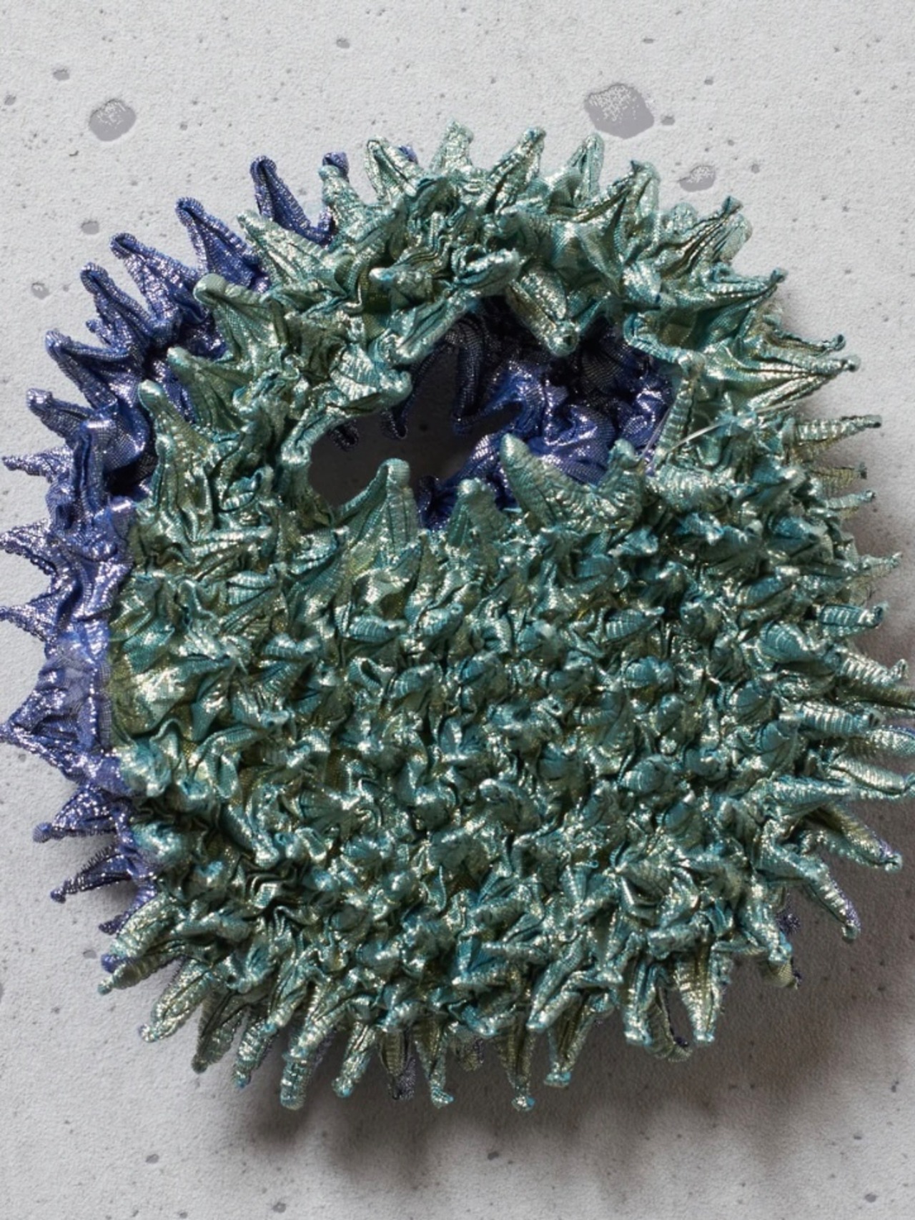 【送料無料】BUNZABURO 文三郎 /  プチバッグメタリックバイカラー Blue Gold x Blue Silver / バッグ - 2