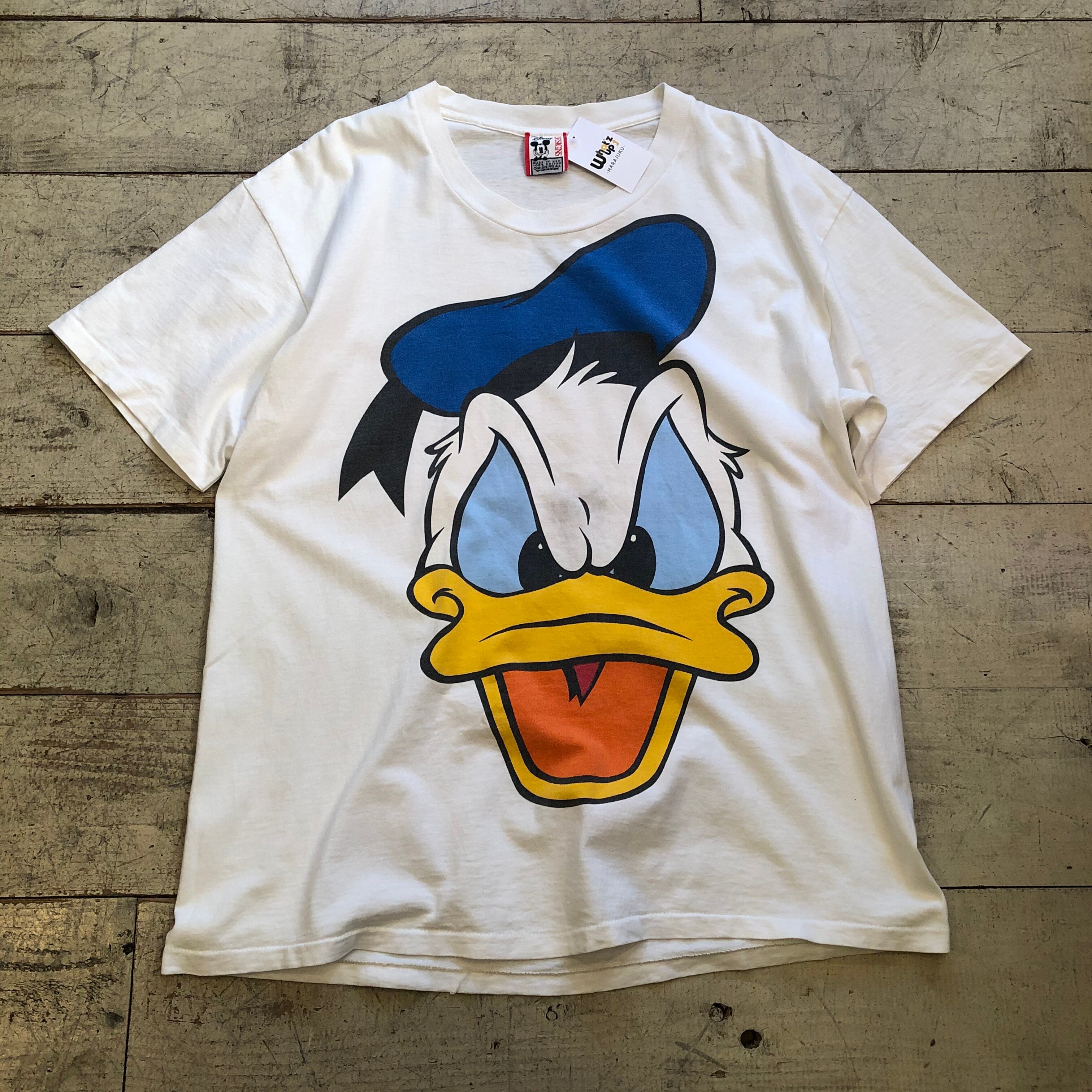 90s Donald Duck face design T-shirt | What\'z up | T-Shirts