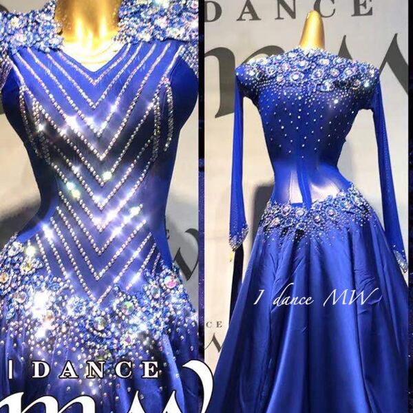 オーダー 社交ダンスドレス】I DANCE MW 商品番号 227 A /スタンダード