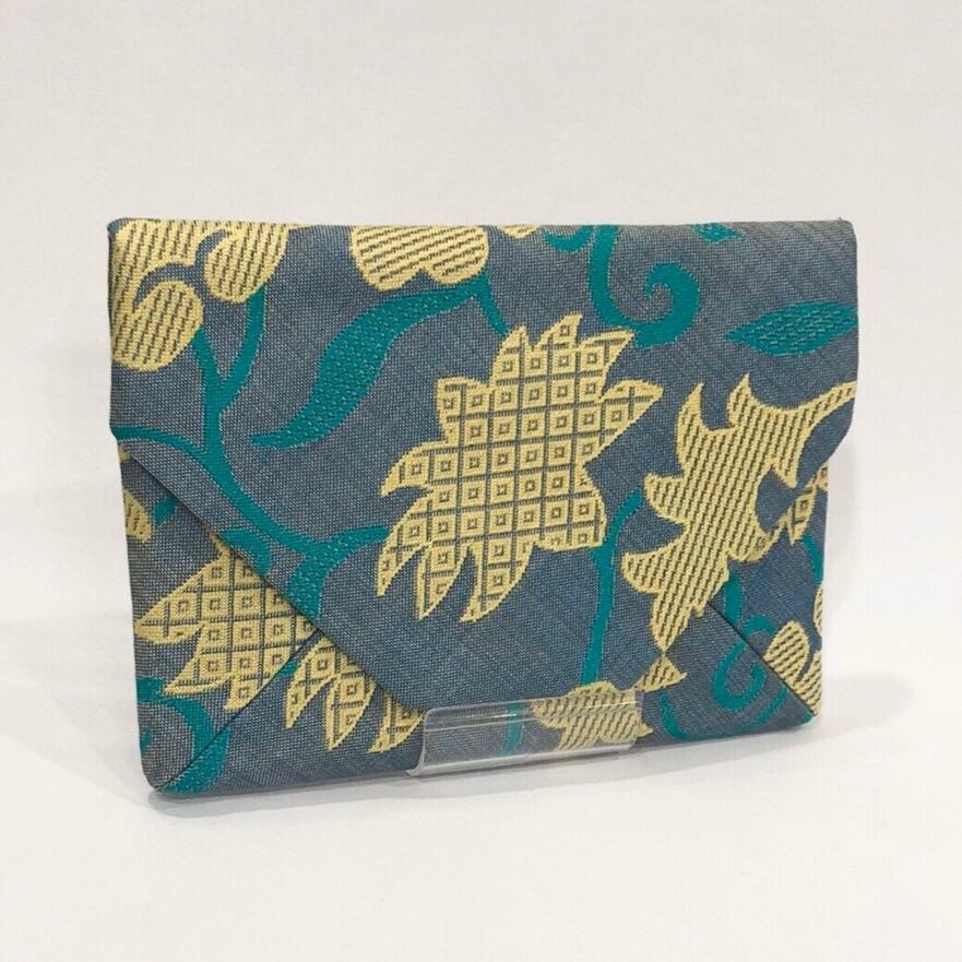 限定品 数寄屋袋 西陣織 牡丹唐草柄 No 1 京都の伝統工芸を用いたギフト専門店のaturae あつらえ のネットショップです 京都の工房で観光 体験もしています