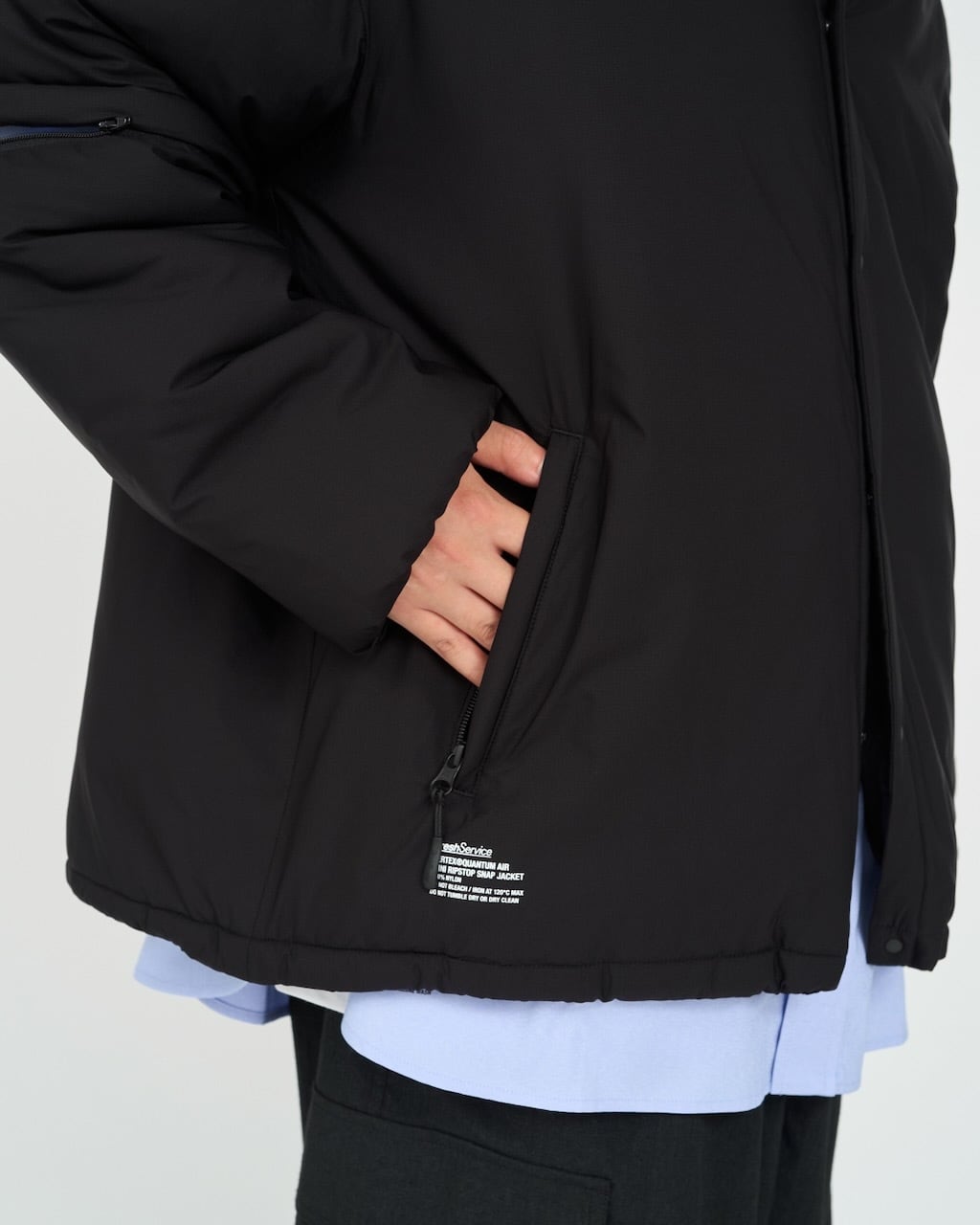 FreshService PERTEX® QUANTUM AIR MINI RIPSTOP SNAP JACKET | HUMAN
