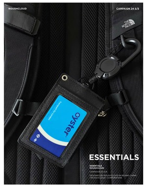 ROUGHCLOUD ワイヤーリールキーホルダー