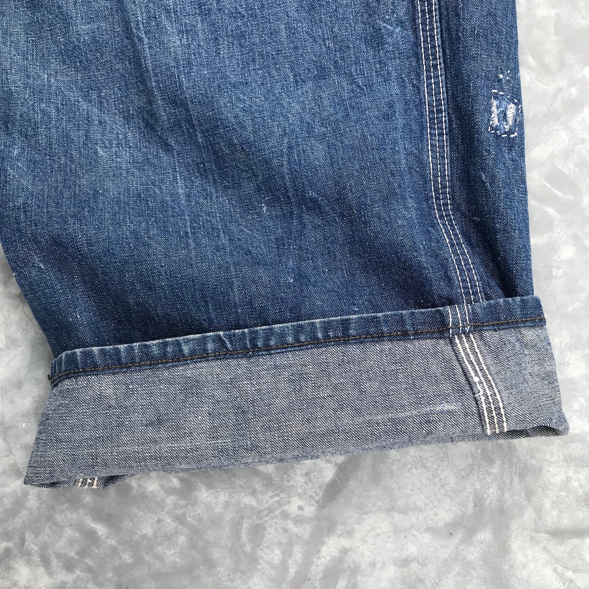 60's Lee リー デニム オーバーオール JELT DENIM トリプルステッチ 色