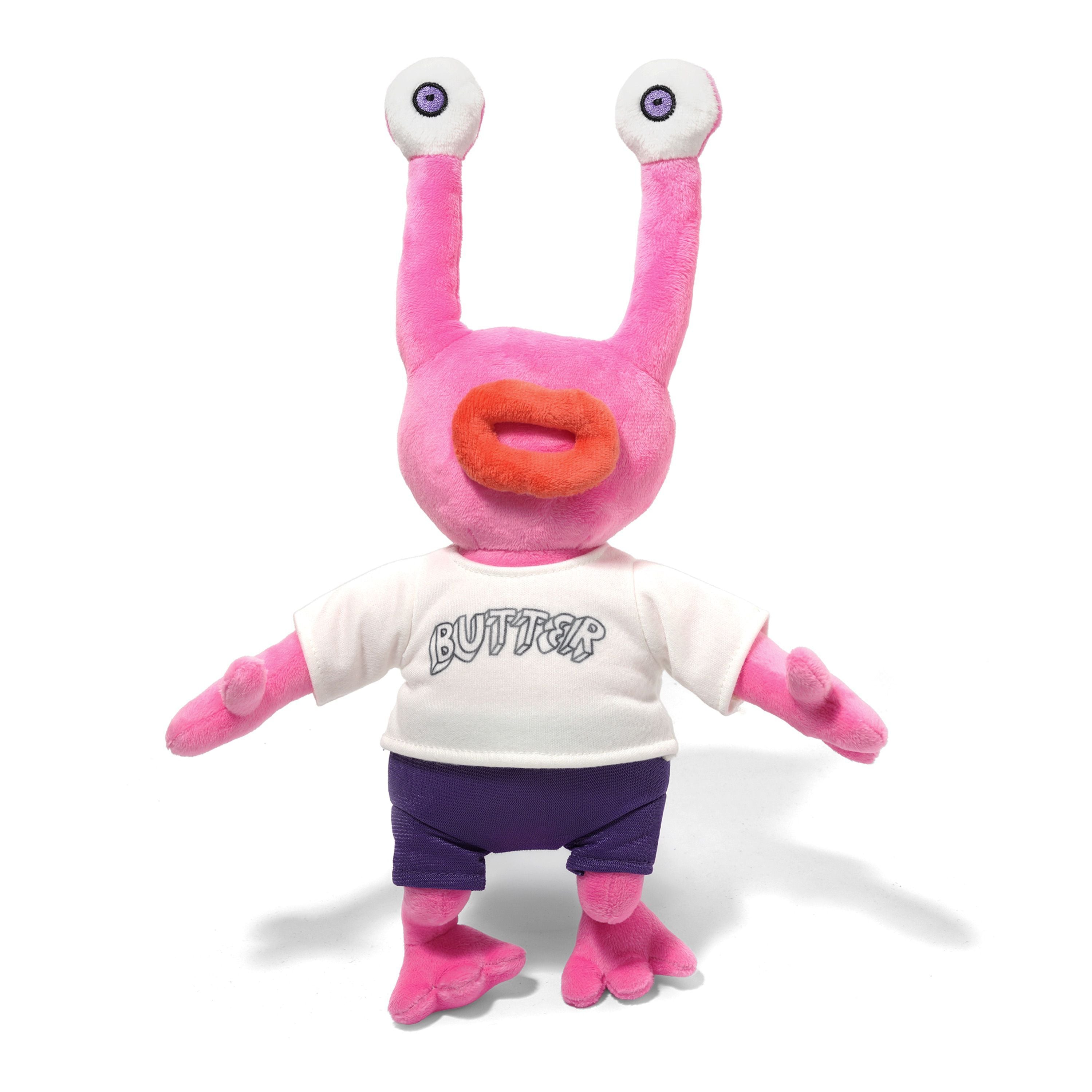 BUTTER GOODS × DANIEL JOHNSTON ぬいぐるみ BUTTERGOODS × DANIEL JOHNSTON PINK JEREMIAH PLUSHIE | 8 Times
