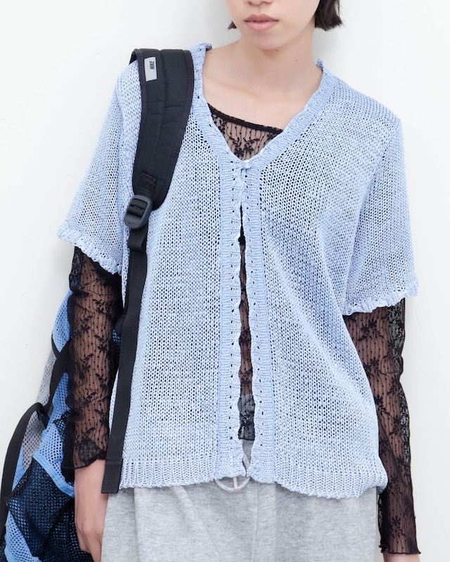 1990s open-knit cardigan