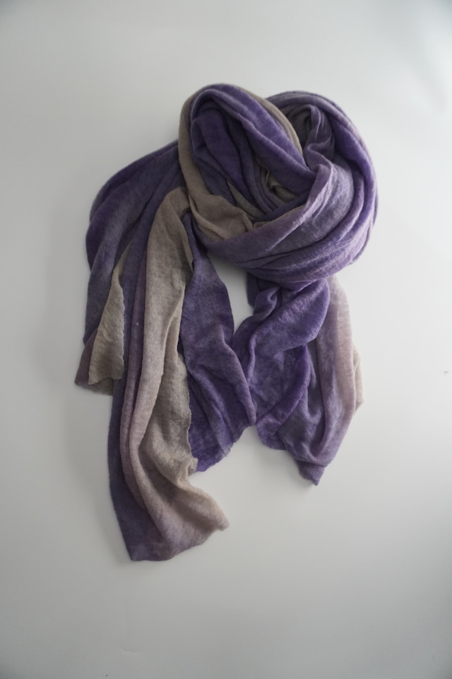 Jersey Stole(cashmere100, product dying, made in italy)