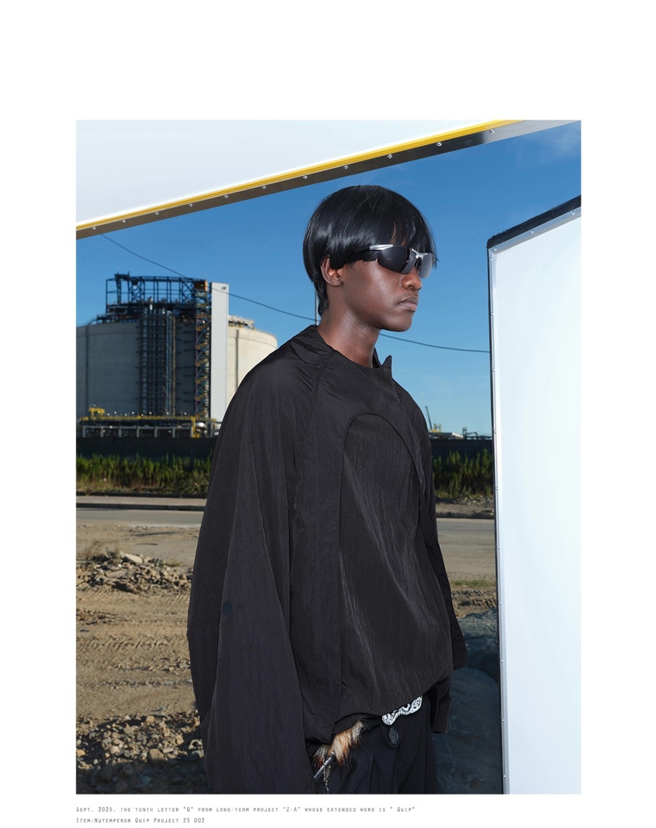 NUTEMPEROR Quip Project 002 Irregular Cut Pullover