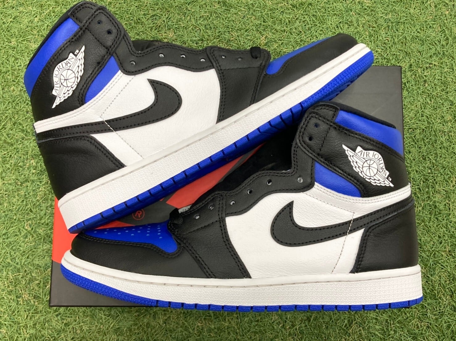 NIKE AIR JORDAN 1 RETRO HIGH OG ROYAL TOE 27.5cm 555088-041  