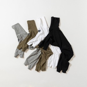 コットンロンパース2023　khaki / イタグレ服