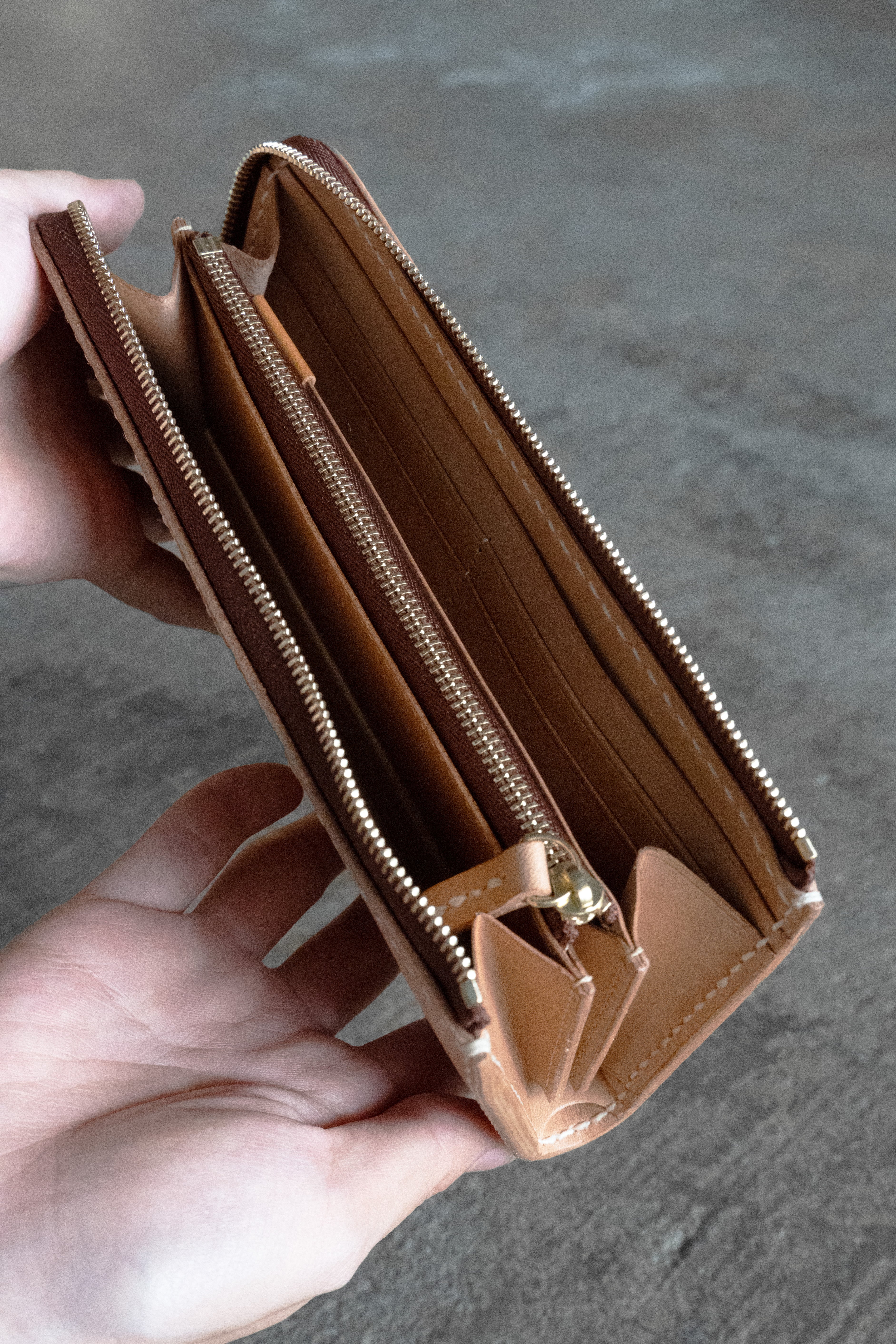 Lzip wallet / Shrink【送料無料】 | 高級皮革ならminca｜栃木レザーの