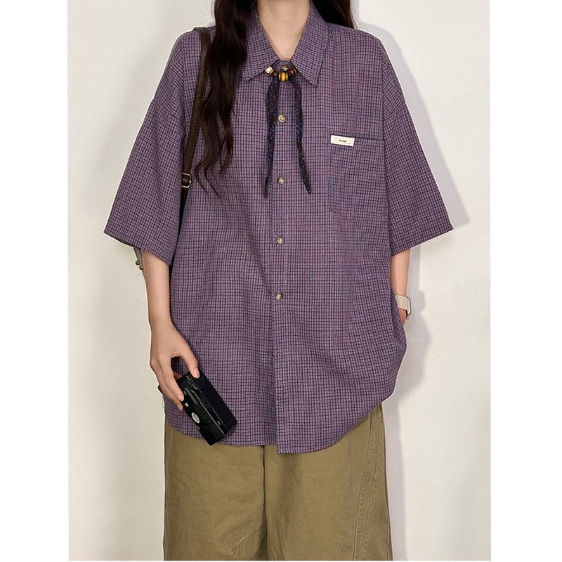UATONLINEシリーズ】☆シャツ☆ トップス 半袖シャツ ユニセックス