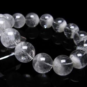 ファーデンクォーツ 水晶 ブレスレット 14mm 一点物 111-22598