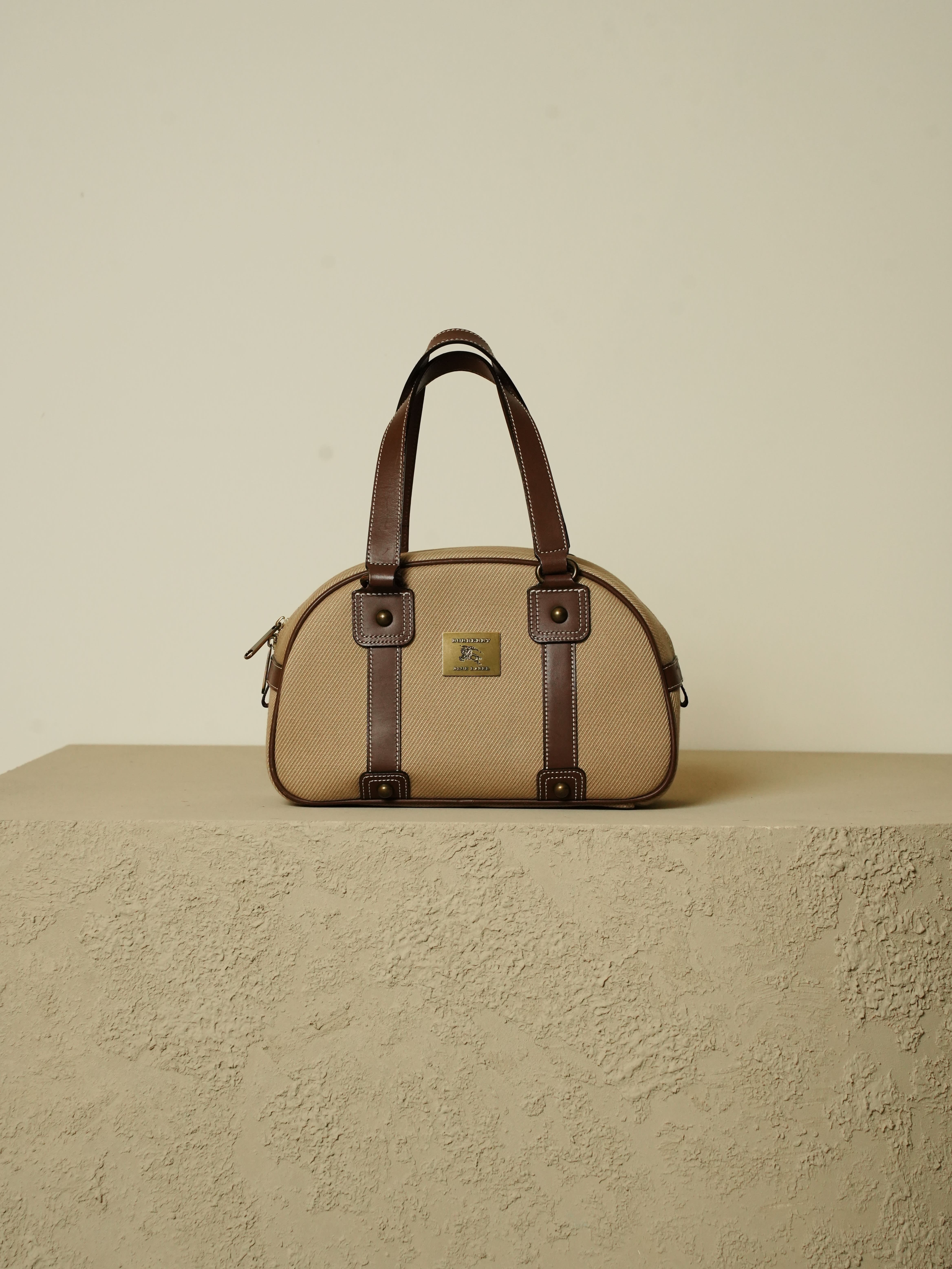 大容量 OLD BURBERRYS 90's 大容量 ボストンバック 玉虫 Vintage Burberrys Boston Bag Nova Check / ヴィンテージ バーバリー