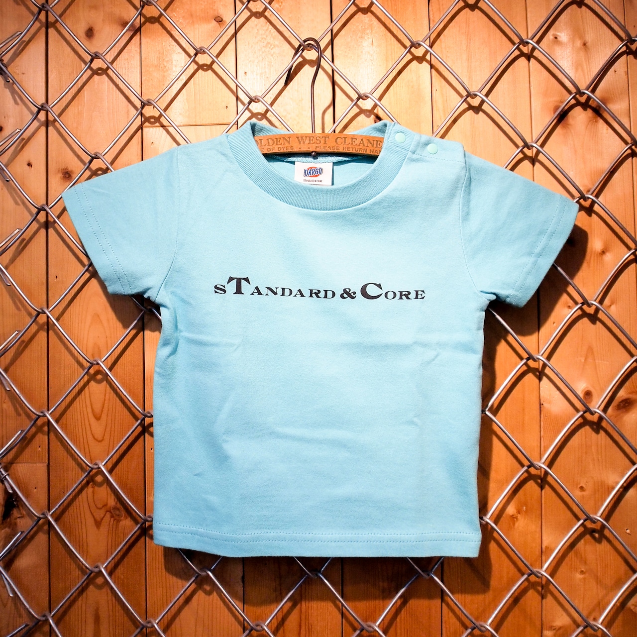 【キッズ】【DARGO】"sTandard & Core" Kids T-shirt（Ti○○any Blue）