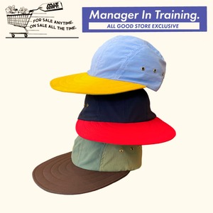 Manager In Training | Supplex nylon cap | Red / Navy