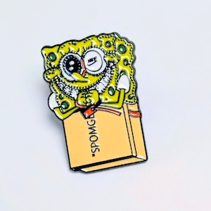 送料無料! ★ピンズ PINS★ピンバッジ 【 SpongeBob SquarePants ( スポンジボブ ) 】 〚アメリカン雑貨 アメトイ〛