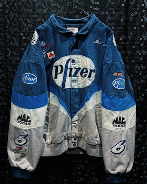 【ÆIEM】“Pfizer × ROUSH Racing #6” vintage NASCAR Racing Jacket