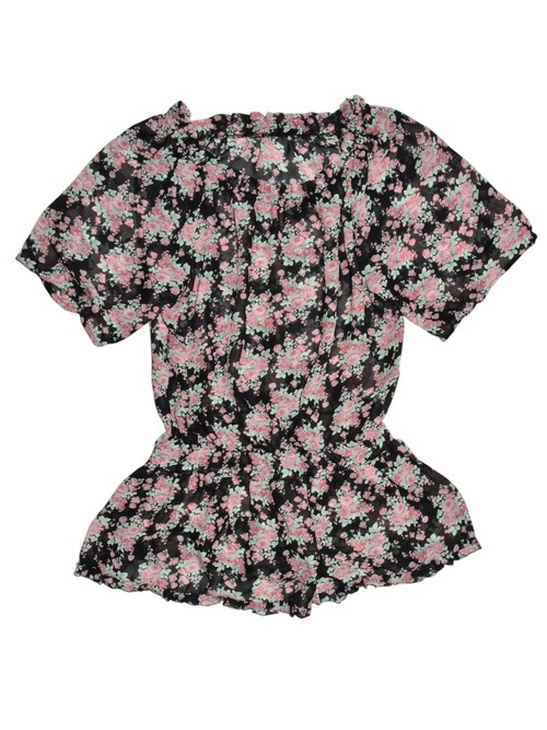 DoReMi Unique Series – Black & Pink Sheer Dress
