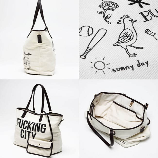 50％OFF】VCTO【ヴィクト】FUCKING CITY トートバッグ［vtb109