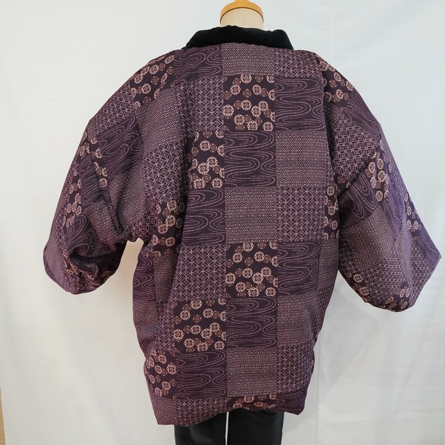 半纏 レディース おしゃれ 中綿 有 ライフ衣料