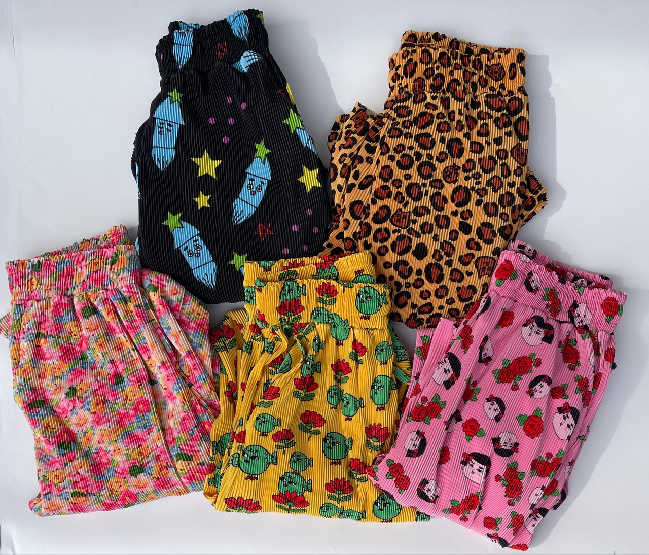 (大人)PLEATS! pants - Pink