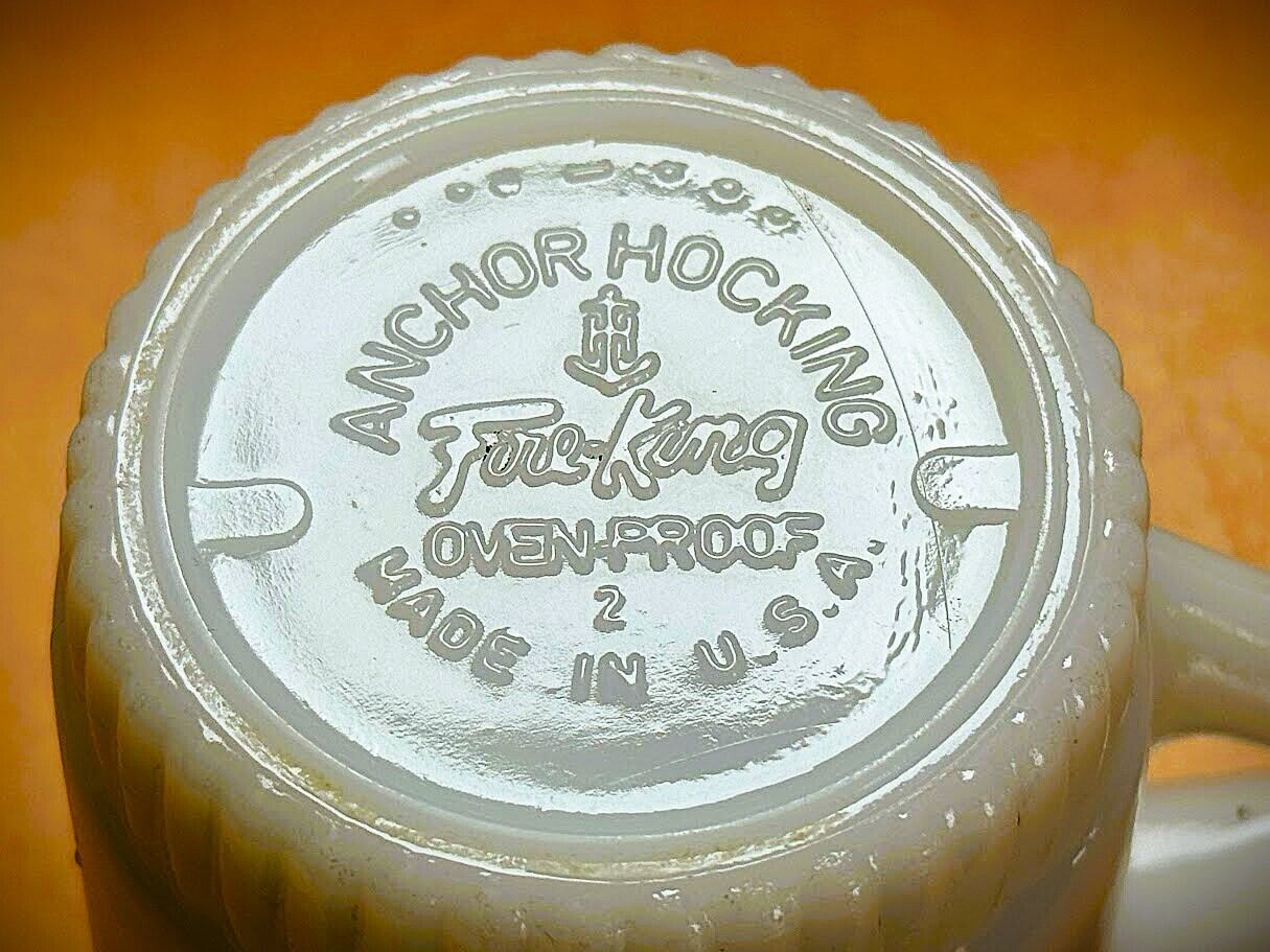 ☆【世田谷ベース】【レア】FireKingファイヤーキング/ミリタリー/アドマグ