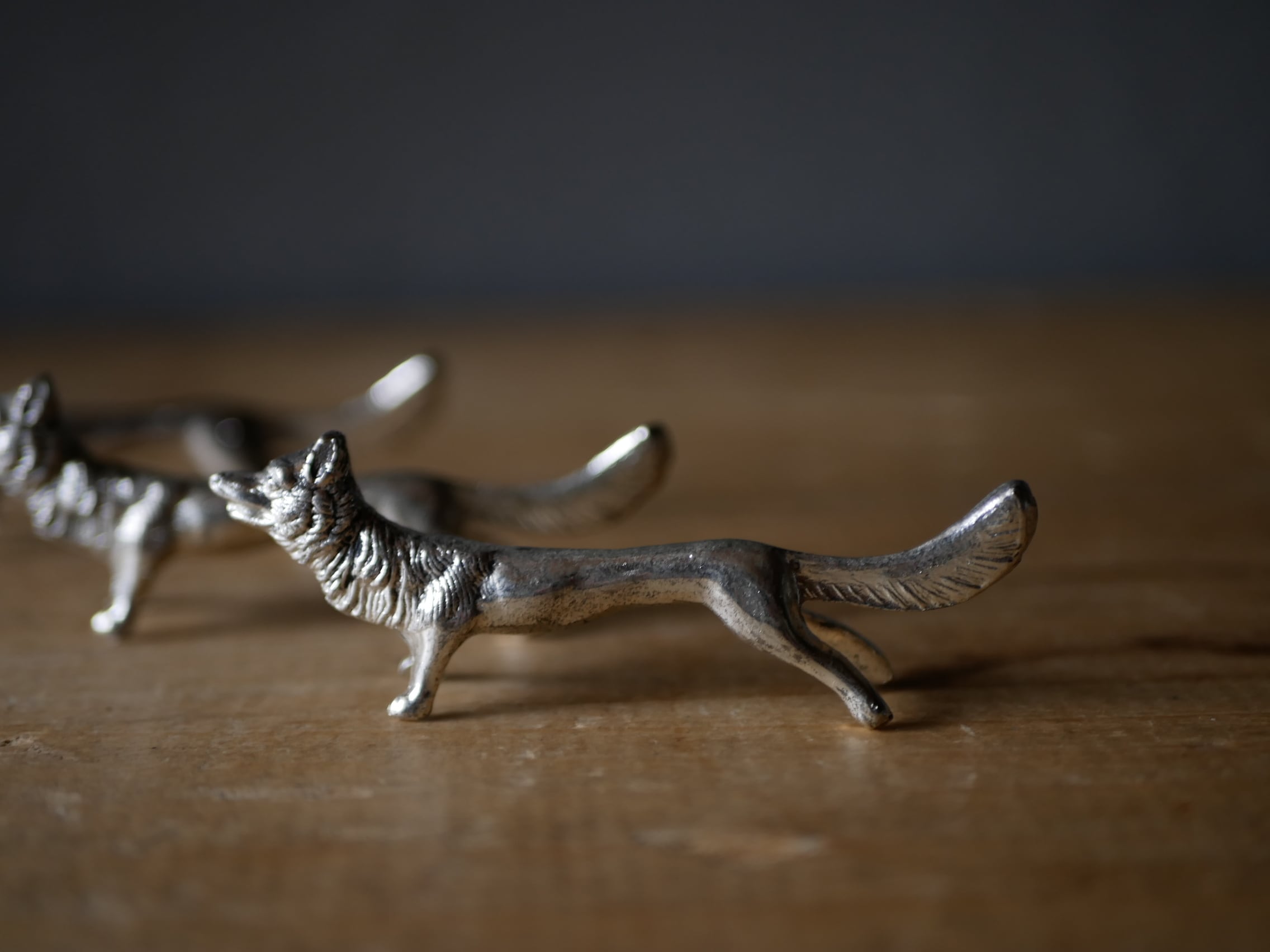 フランスアンティーク　カトラリーレスト　4個セット　ブロカント フランスアンティーク カトラリーレスト 4個セット ブロカント