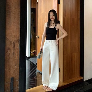 High‑Rise Wide‑Leg Jeans【S00294】