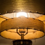 VINTAGE LANP 70s Hollywood regency lamp