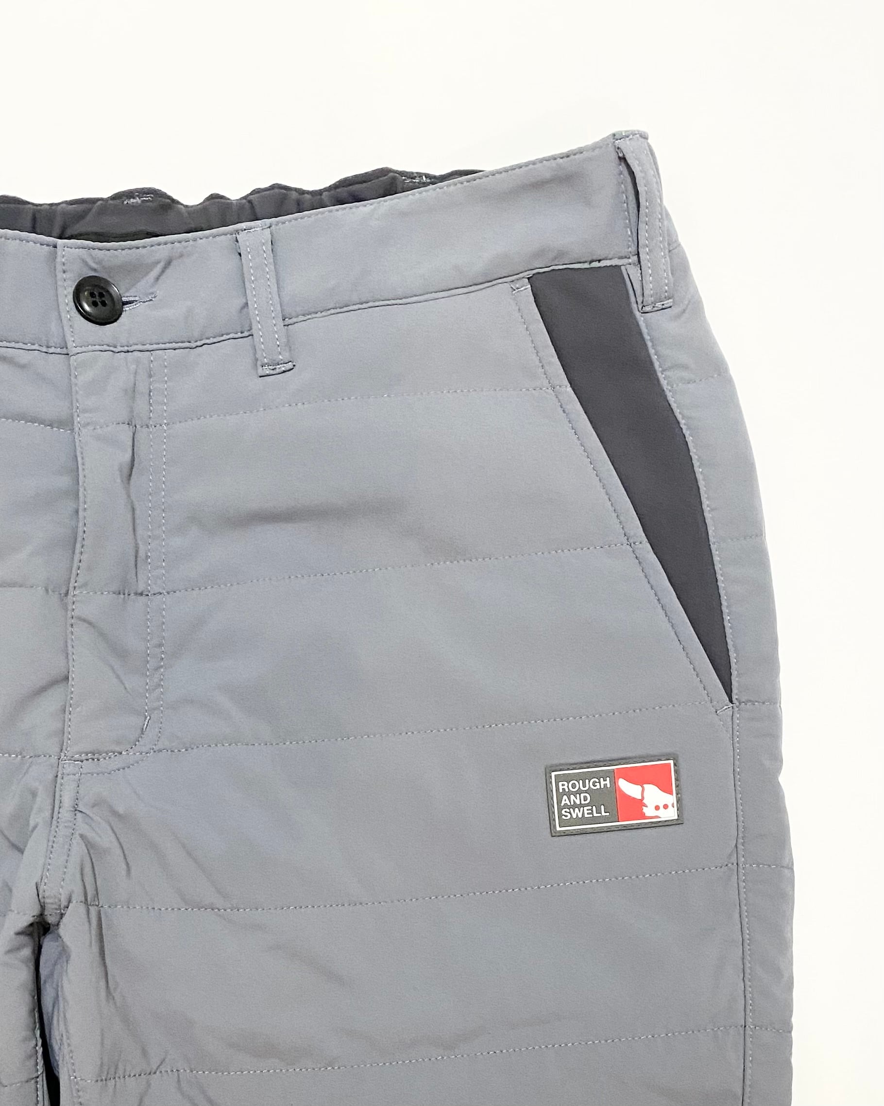 rough & swell】《MEN'S》WHISTLER PANTS (GRAY) | Sandy GOLF