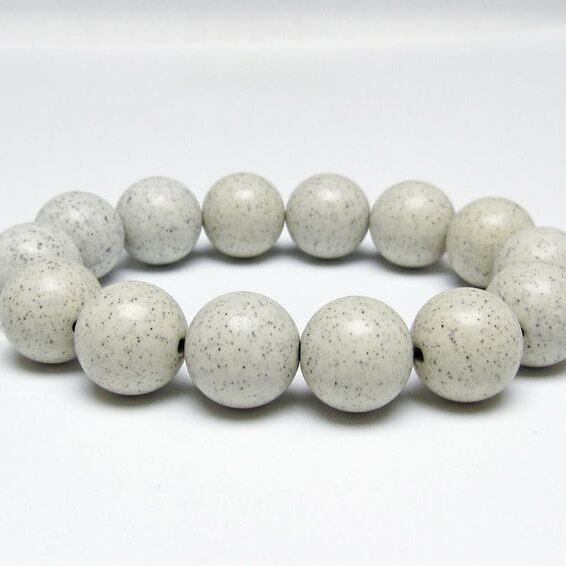 北投石 ブレスレット 16mm 一点物 おまかせ便 111-50107