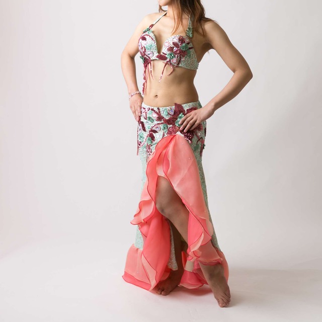 Magic エメラルドグリーン×ピンク　MA0015