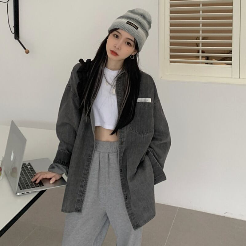 ジャケット スプリングオータムルーズ ロング 春物 秋物 1号婦人3920273911