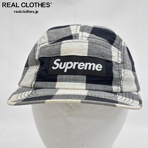 Supreme/シュプリーム チェック柄 キャンプキャップ/帽子