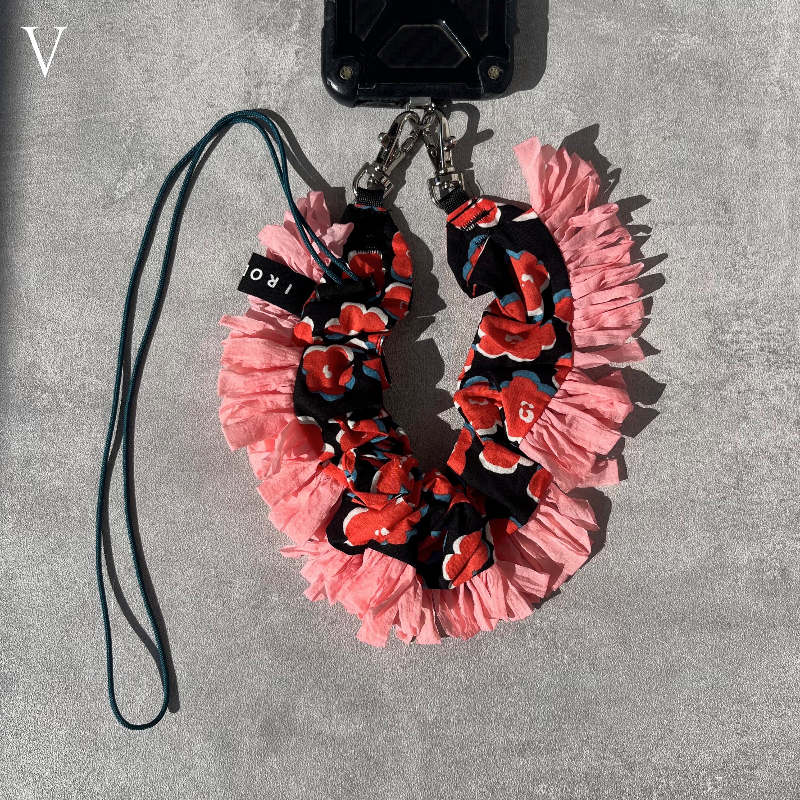 Furi Furi Strap 柄生地 (IRST-812) スマホストラップ | irodori