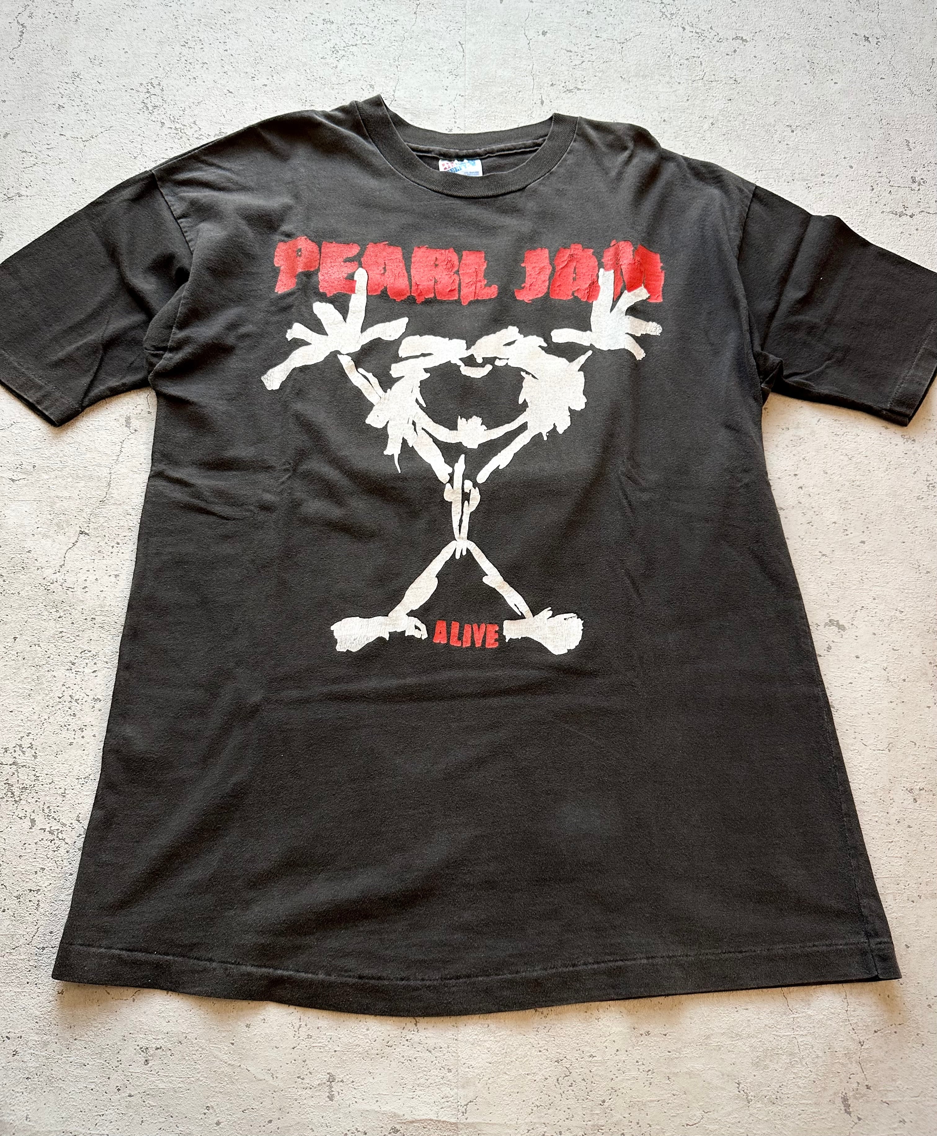 90s USA製 “ PEARL JAM ” ALIVE PRINT TEE OLD VINTAGE アメリカ製 ...