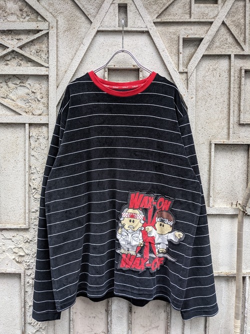 "KARATE KID" velour L/S