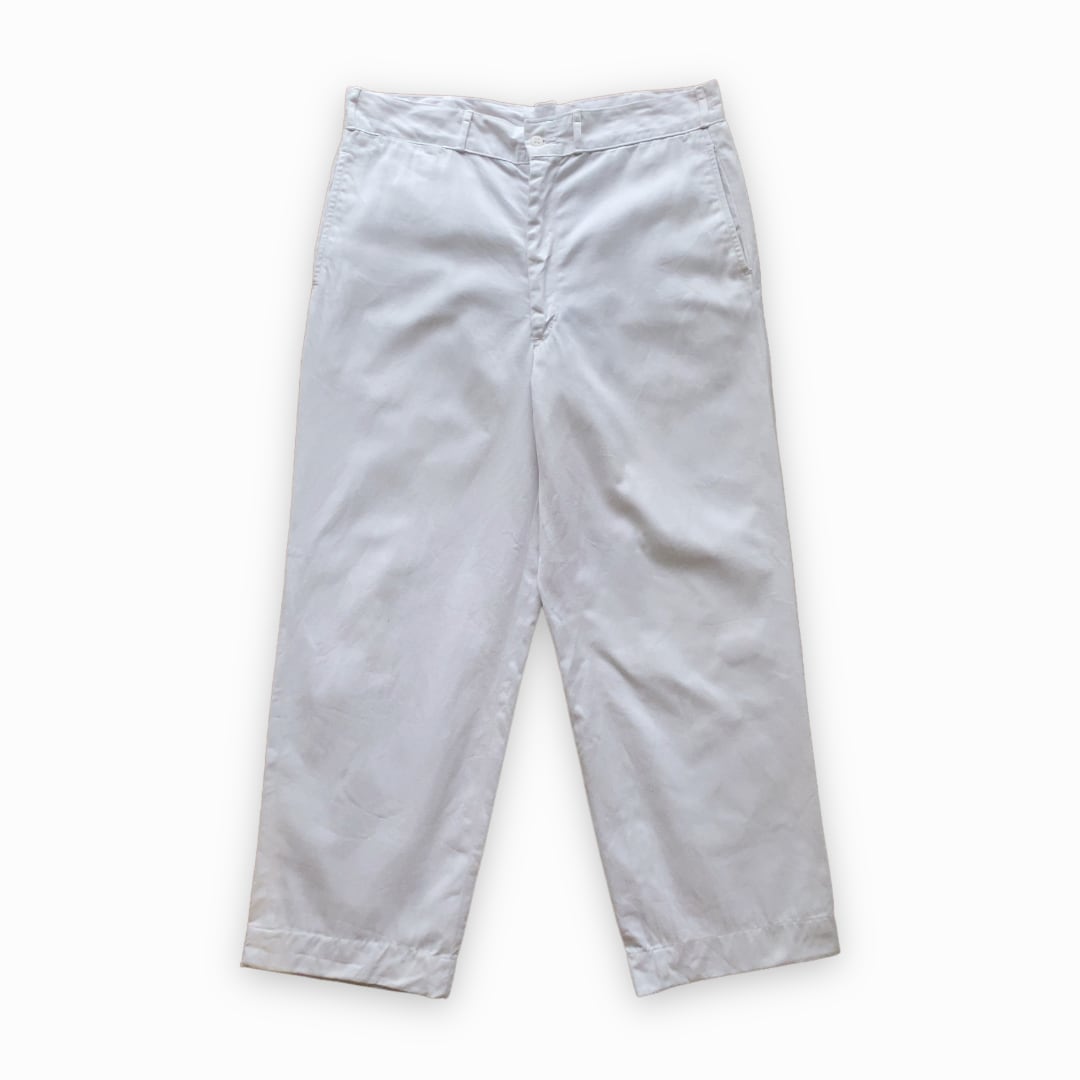 US ARMY / 's White Cotton Chino Trousers /アメリカ軍/ホワイト