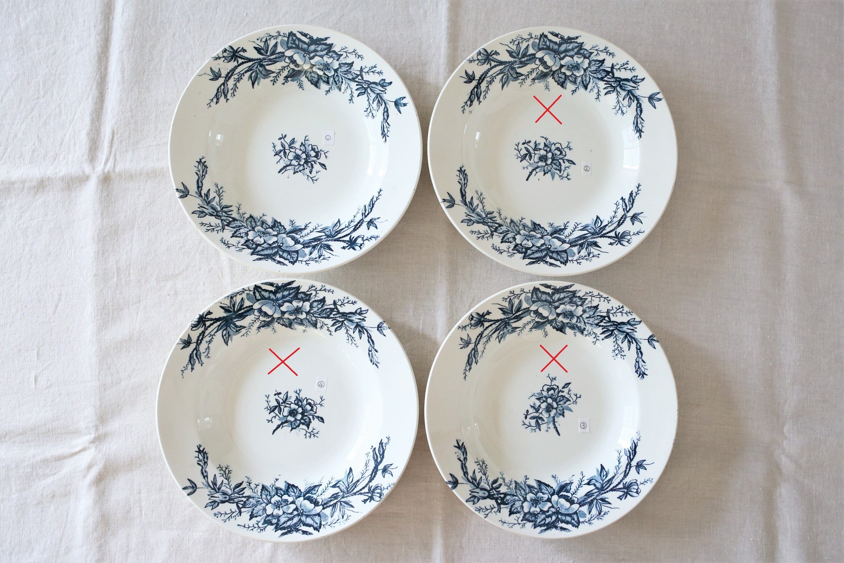 Choisy le Roi ショワジールロワ 美しいシェル型ラヴィエ皿