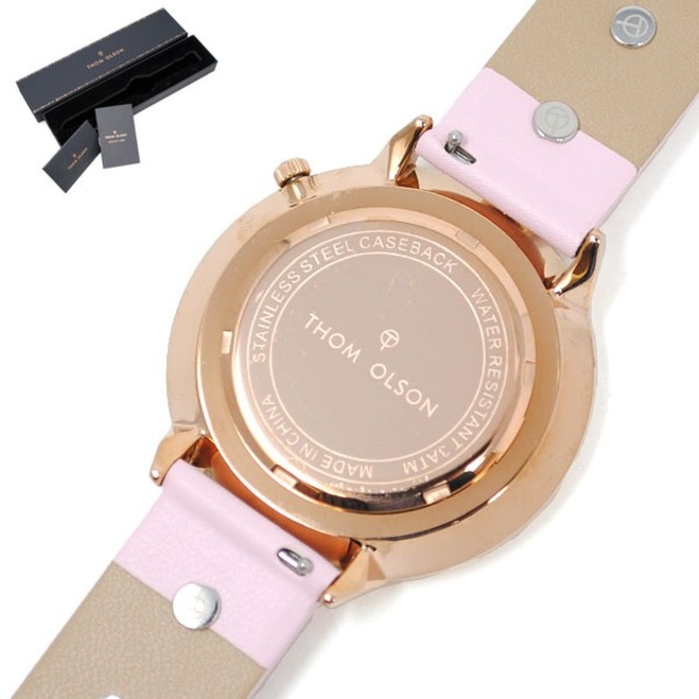 THOM OLSON トムオルソン CBTO013 チャーム レザー 腕時計 ウォッチ レディース