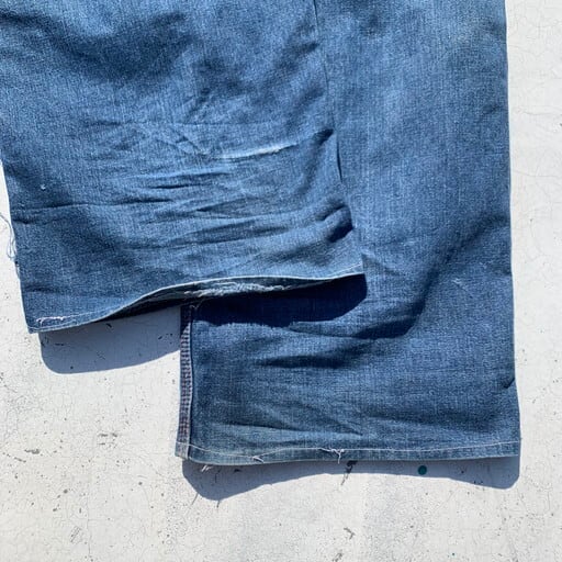 60's STRONG RELIABLE ストロングリライアブル デニムペインターパンツ