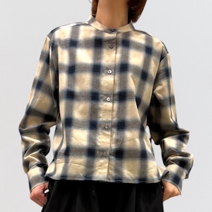 Midi Umi viera check shirt