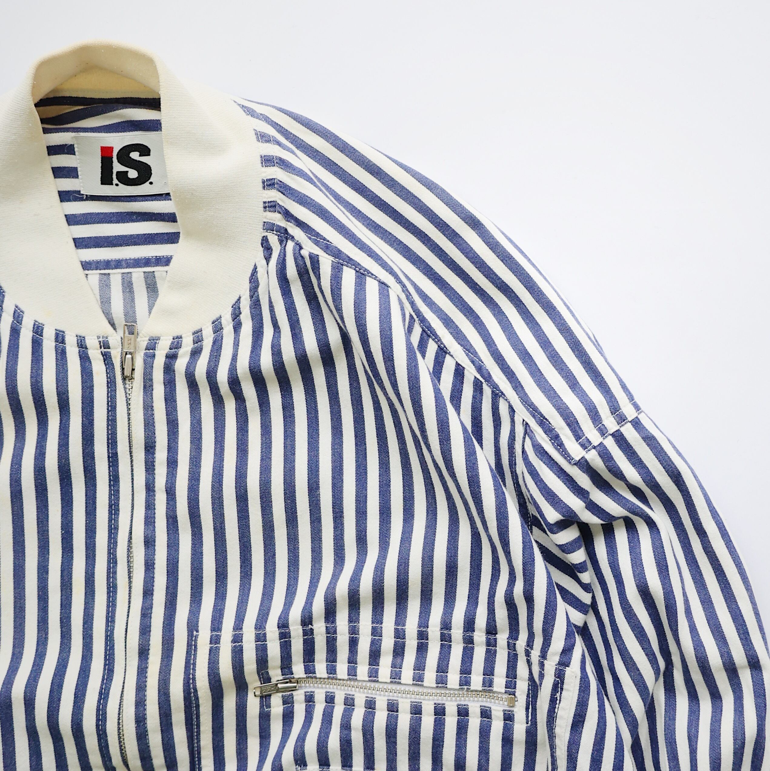 I.S ISSEY MIYAKE TSUMORI CHISATO DESIGN MA-1 TYPE STRIPE