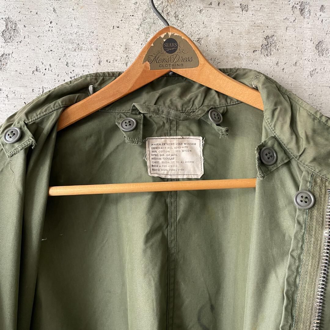 デッド M 72年US Army M65 フィッシュテール パーカー 70s M65