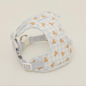 【予約】[ thesallyslaw ] Bailey cushioning harness｜Powder Blue Check