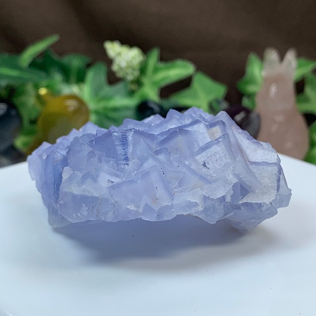26.幻想的な色合い☆ヤオガンシャン産・ブルーフローライト原石