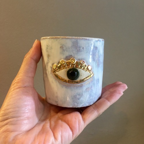 Koyomi Yanagimoto green eye pot