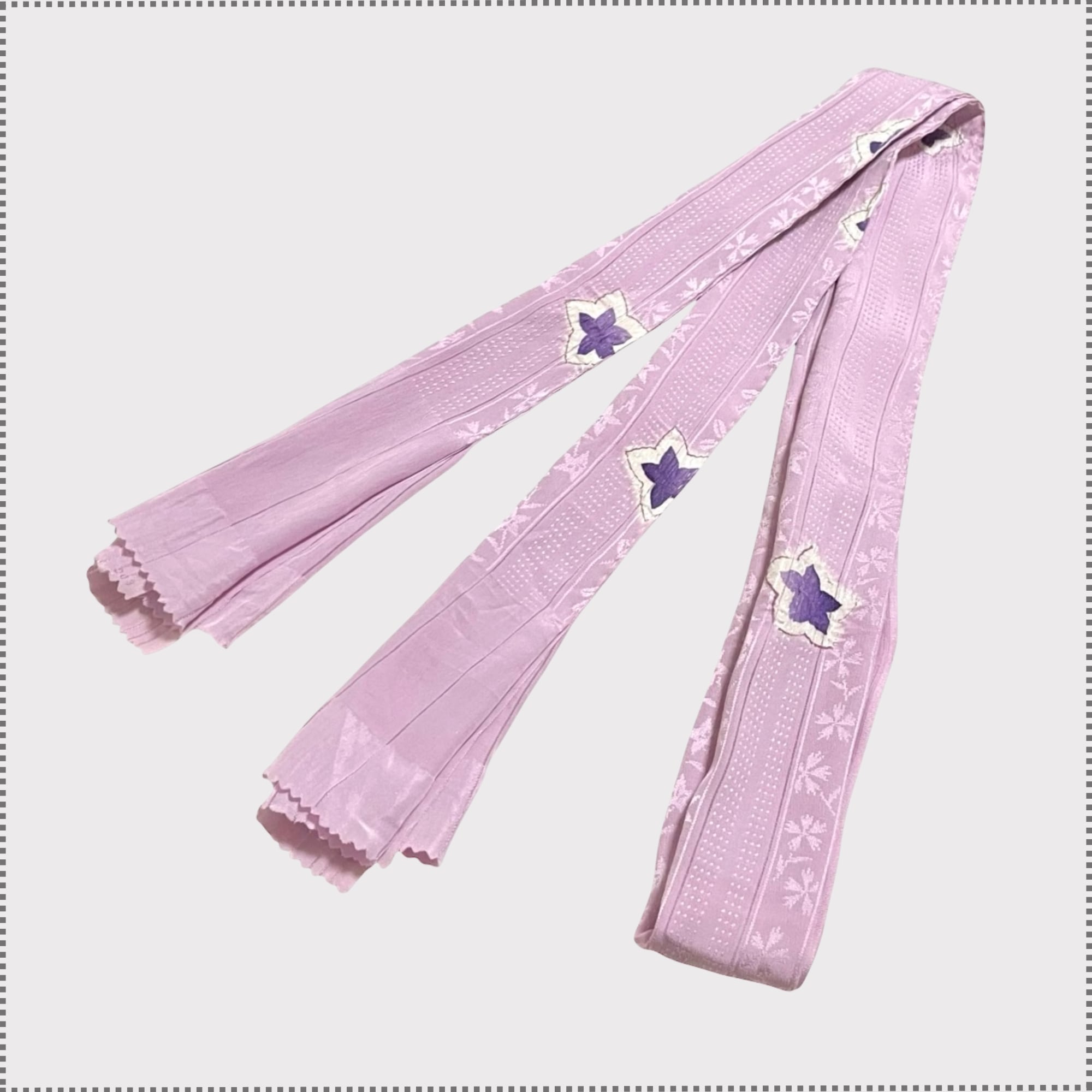 【絽】綺麗に時短できる帯揚げ
