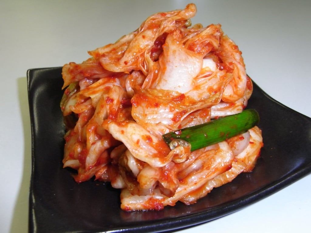 白菜キムチ　甘くなく酸っぱくない白菜キムチです！ 甘口白菜キムチ（カット）460g | カネダ食品